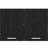 vidaXL Viseča omarica Riga 2 pcs Črni hrast in bela 60 x 31 x 40 cm | Shoptok.si