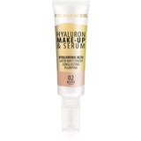 Dermacol Hyaluron lahki tekoči puder s hialuronsko kislino odtenek 02 Nude 25 g | Shoptok.si