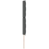 Uzglavlje Tamno siva 160 cm tkanina | shoptok.hr