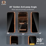 Tel Protect 10X Privacy DLC dijamantni premaz Anti-Spy kaljeno staklo za iPhone 17 Pro | shoptok.hr
