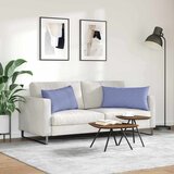  Jastučići za sofu 2 pcs Traper plava 80 x 40 cm tkanina | Eponuda.com