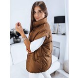 DStreet Women's quilted vest NIMIA, camel TY3249 | shoptok.hr