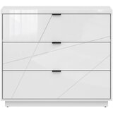 XORA komoda, bela, bela, visoki sijaj | Shoptok.si
