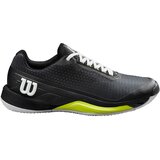 Wilson Čevlji Rush Pro 4.0 Clay WRS332120 Black/White/Yellow | Shoptok.si
