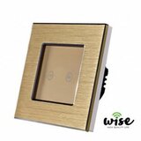 Wise Wifi pametni prekidač za roletne/zavese, aluminijumski panel krem WR0012 Cene