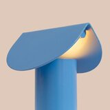 Thoro Svijetlo plava LED stolna lampa aluminijska (visina 15 cm) BISCUIT – | shoptok.hr