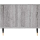 vidaXL Klubska mizica siva sonoma 90x50x40 cm inženirski les | Shoptok.si