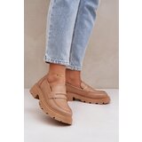 PH2 Ladies Moccasins Made Of Eco Leather Beige Sendall Cene
