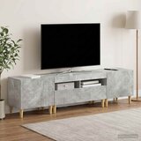  3-dijelni LED TV kabinet ARNHEM 3 kom. Betonska siva | Shoptok.si