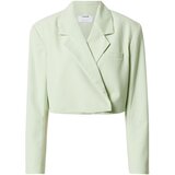 ABOUT YOU x Iconic by Tatiana Kucharova Blazer 'Carola' zelena / pastelno zelena | Shoptok.si
