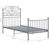  Okvir za krevet sivi metalni 90 x 200 cm | Eponuda.ba