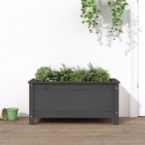 vidaXL Vrtna sadilica siva 82 5 x 40 x 39 cm od masivne borovine Cijene