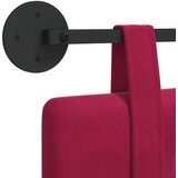  Držeće uzglavlje Zidne Vinska crvena 190 x 55 x 5 cm Baršun - boja crnog vina 180 cm bez LED | shoptok.hr