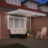  Skrovita tenda Bijelo 350 x 250 cm Poliester i metal | shoptok.hr