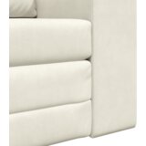  Podna sofa krevet 2-u-1 krem 98x71x83 cm baršun | shoptok.hr