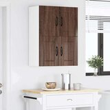  Kuhinjske stenske omare 2 pcs Rjav hrast 60 x 31 x 40 cm, (5000131526) | Shoptok.si