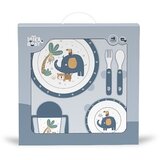 Interbaby set za jelo 5/1 Jungle Plavo | shoptok.hr