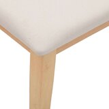 vidaXL klop 110 cm masivni les guma | Shoptok.si