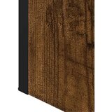  Kupaonski ormarić s ogledalom boja hrasta 60x16x60 cm drveni | shoptok.hr