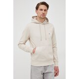 Tommy Hilfiger Dukserica 1985 za muškarce, boja: bež, s kapuljačom, glatka | shoptok.hr