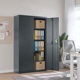 vidaXL Ormarić za spise antracit 105 x 40 x 180 cm čelični | shoptok.hr