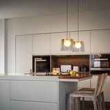 Ideal Lux led luster na sajli fade 1xG9/3W/230V prečnik 27,3 cm zlatna/dimljena | Eponuda.com