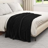 Odeja Črna 150 x 130 cm Flis, (5000288088) | Shoptok.si