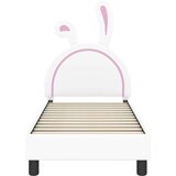  Posteljica za malčke z vzglavjem Bela 70 x 140 cm PU, (5000105589) | Shoptok.si