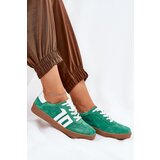 VINCEZA Sneakers Sports Shoes Suede Green 79517 Cijene