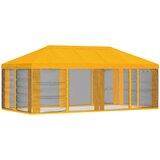  Pokrov za gazebo s bočnim zidovima Žuta 600,5 x 300,5 cm | shoptok.hr