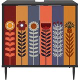  Kupaonski ormar ESSEN Crni hrast 60 x 40 x 61 cm | shoptok.hr