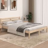 vidaXL okvir za krevet od masivne borovine 140 x 190 cm | shoptok.hr