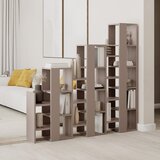 Marckeric Siv/bež regal 158x151 cm Anissa – | Shoptok.si