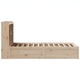  Posteljni okvir brez vzmetnice 90x190 cm trdna borovina, (21527393) | Shoptok.si