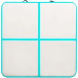  Strunjača na napuhavanje s crpkom 200 x 200 x 10 cm PVC zelena | shoptok.hr