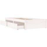  Posteljni okvir s predali črna 75x190 cm majhna enojna, (20643327) | Shoptok.si