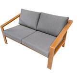Ramiz Aluminijasto vrtno pohištvo Dva kavča + fotelj + miza | Shoptok.si