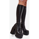 Boto Women's Heeled And Platform Boots Black Yavira | Shoptok.si