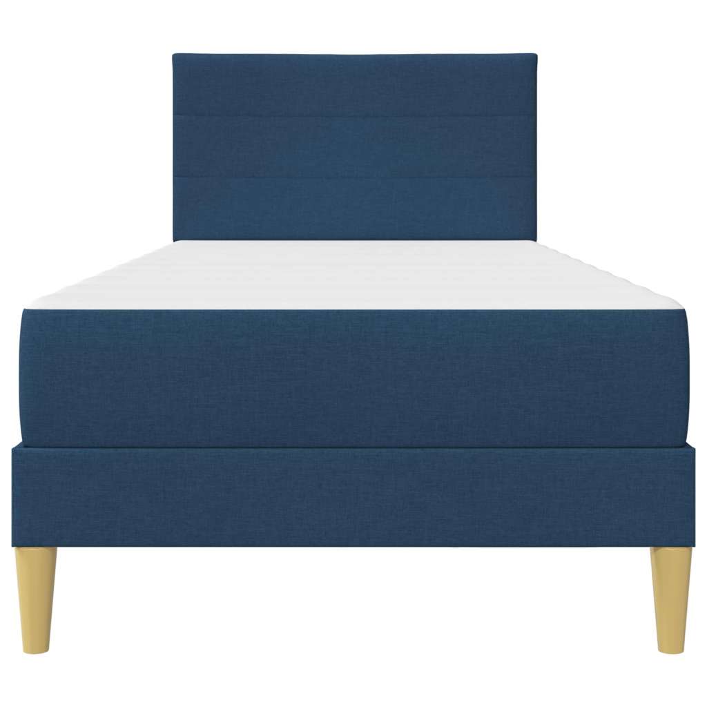  Okvir za krevet Plava 90 x 200 cm Poliester - Plava 90 x 200 cm | shoptok.hr