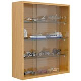 MID.YOU VISEČA VITRINA, medeni hrast | Shoptok.si