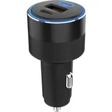 avtomobilski polnilnik 3v1, 130W, USB-C PowerDelive