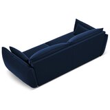 Mazzini Sofas Temno modra žametna sedežna garnitura 208 cm Vanda – | Shoptok.si