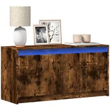 Furnova TV omarica LED dimljeni hrast 100x34x50 cm inženirski les, (21924369) Cene