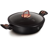 Berlinger Haus BH/1640N plitki lonec s pokrovom, 28 cm, black rose collection | Shoptok.si