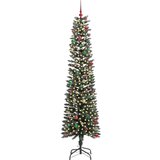 vidaXL Umjetno božićno drvce s stalakom Zelena 58 x 58 x 240 cm | shoptok.hr