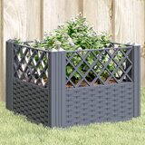 Furnova Cvetlično korito z zatiči sivo 43,5x43,5x43,5 cm PP, (21920472) Cene