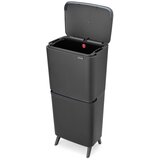 Brabantia Temno siv plastičen koš za smeti 20+25 l za ločevanje odpadkov SortUp Recycle Hi – Cene
