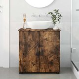 vidaXL Kupaonski ormar s policom Dimljeni hrast 61 x 35 x 64 cm | shoptok.hr