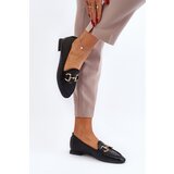 Boto Women's Flat Heel Loafers with Black Decoration Iluvana | shoptok.hr