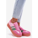 Boto Low platform sneakers pink Ovivene | Shoptok.si
